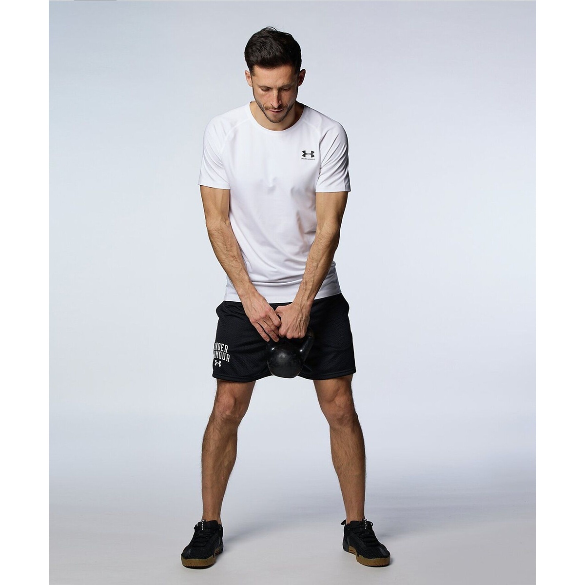 UA HEATGEAR FITTED SHORT SLEEVE SHIRT