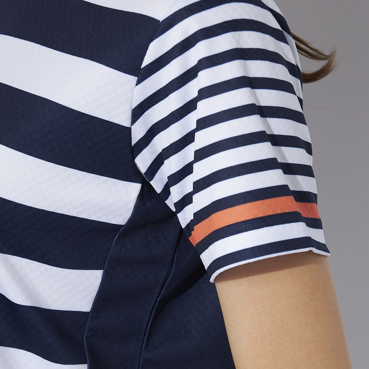 マリ.クレールハンソデ シャツ ガラ