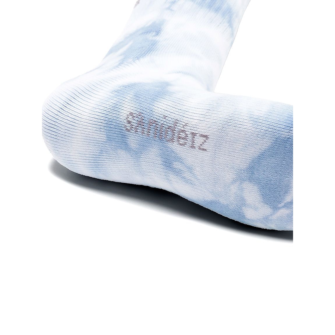 2足組パイル編 タイダイロゴソックス:ミドル