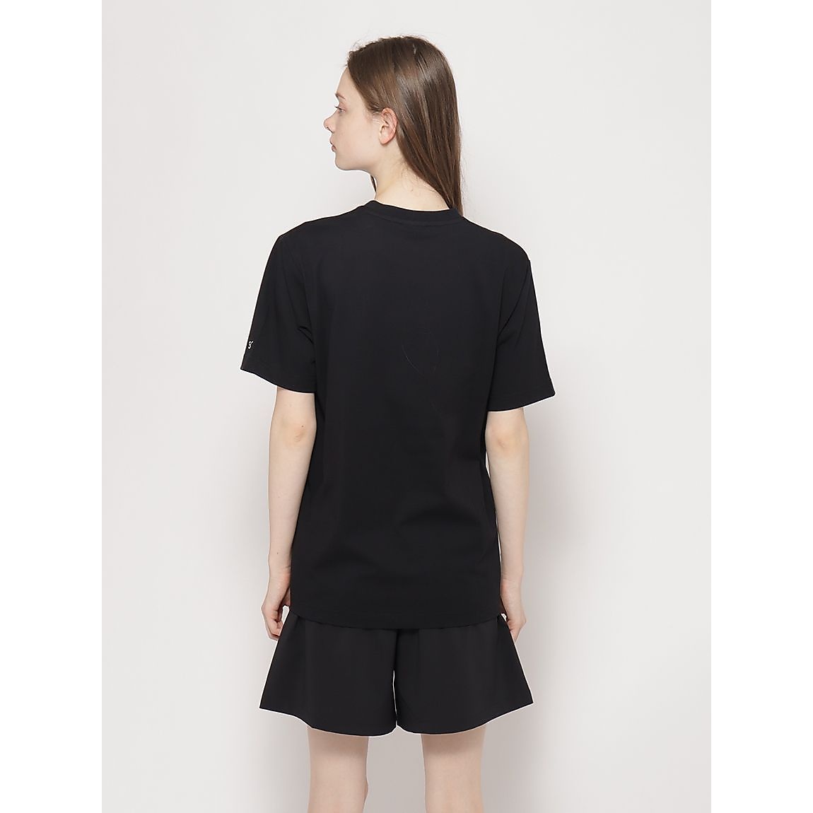 コットンポリエステル ベーシックプリントTシャツUNISEX