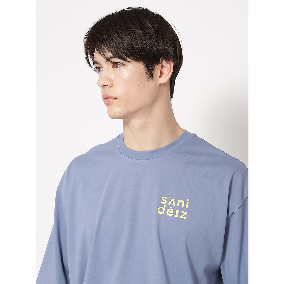 コットンポリエステル オーバーサイズTシャツ UNISEX