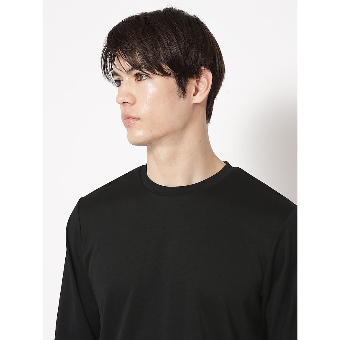wellnalリカバリーウェアシリーズ クルーネック長袖Tシャツ MENS