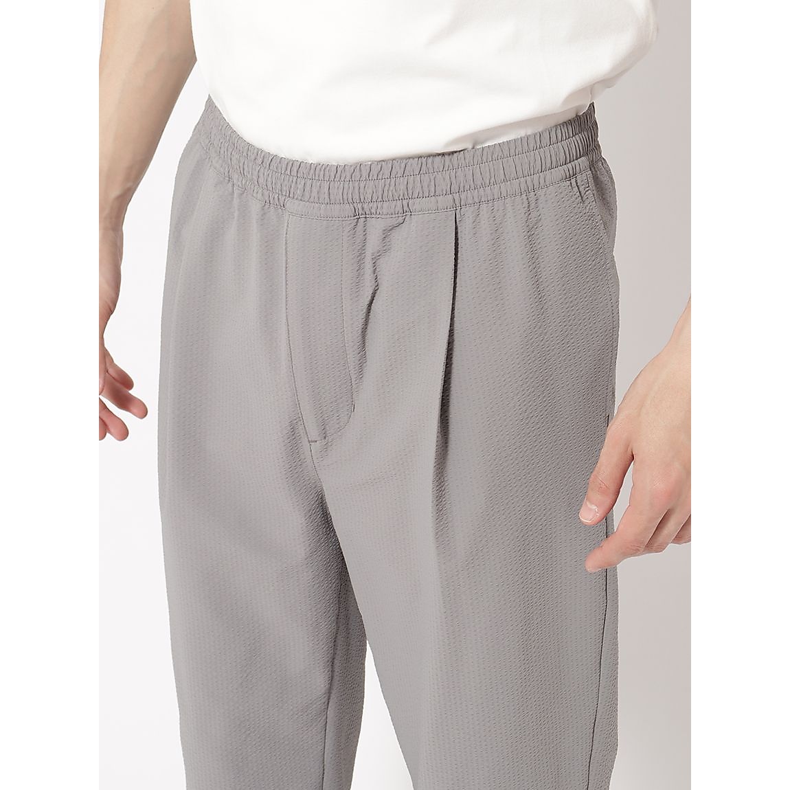 シアサッカー イージーパンツ MENS