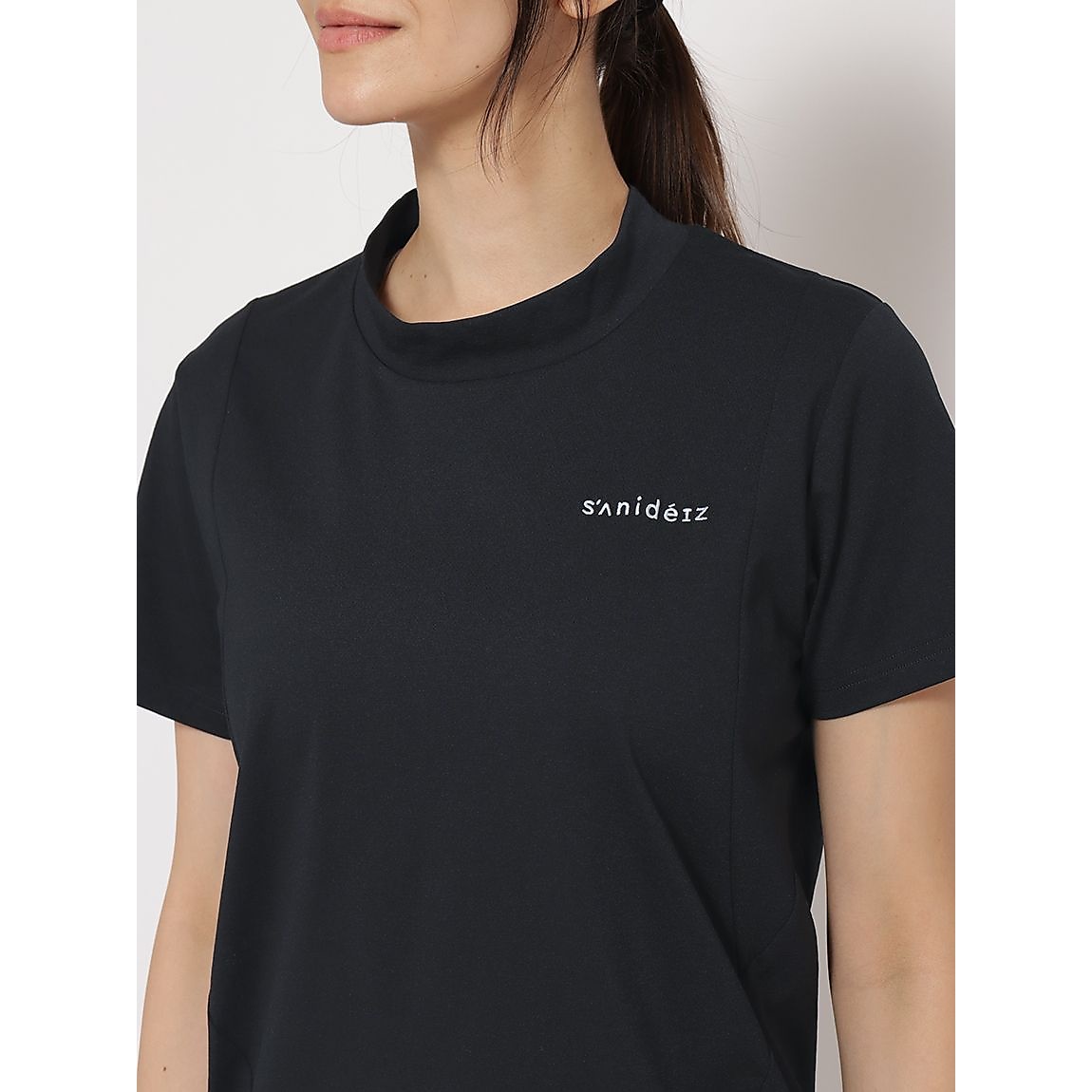 Epix天竺 for GOLF モックネック半袖Tシャツ LADIES