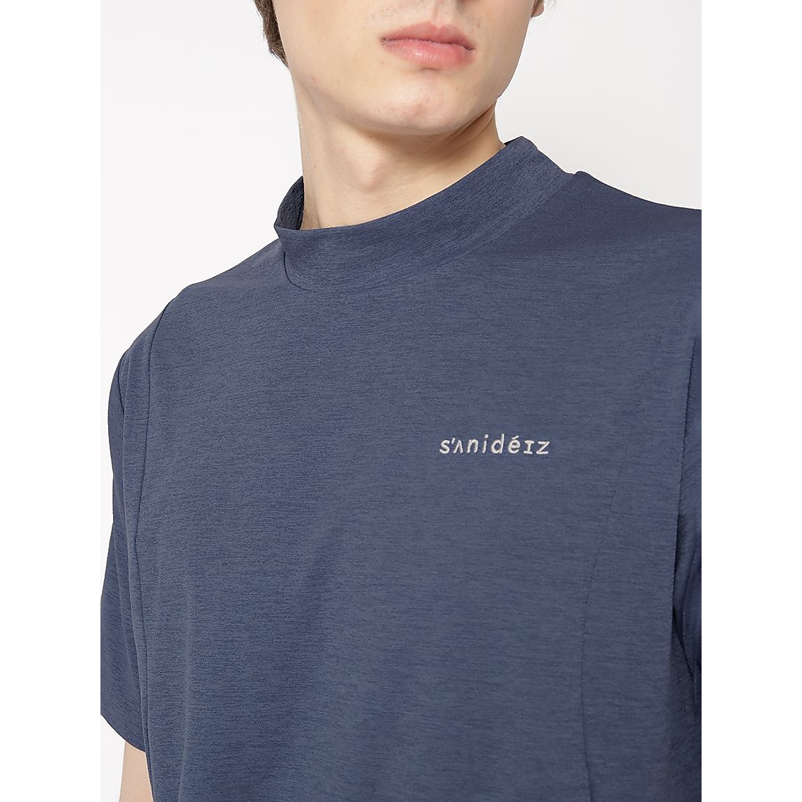 Epix天竺 for GOLF モックネック半袖Tシャツ MENS