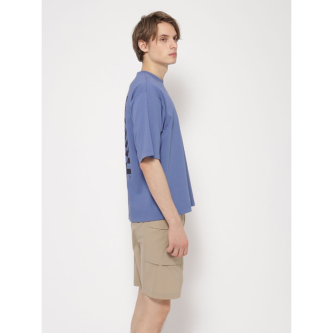 「Berry Bear」シリーズ チェッカープリントTシャツUNISEX
