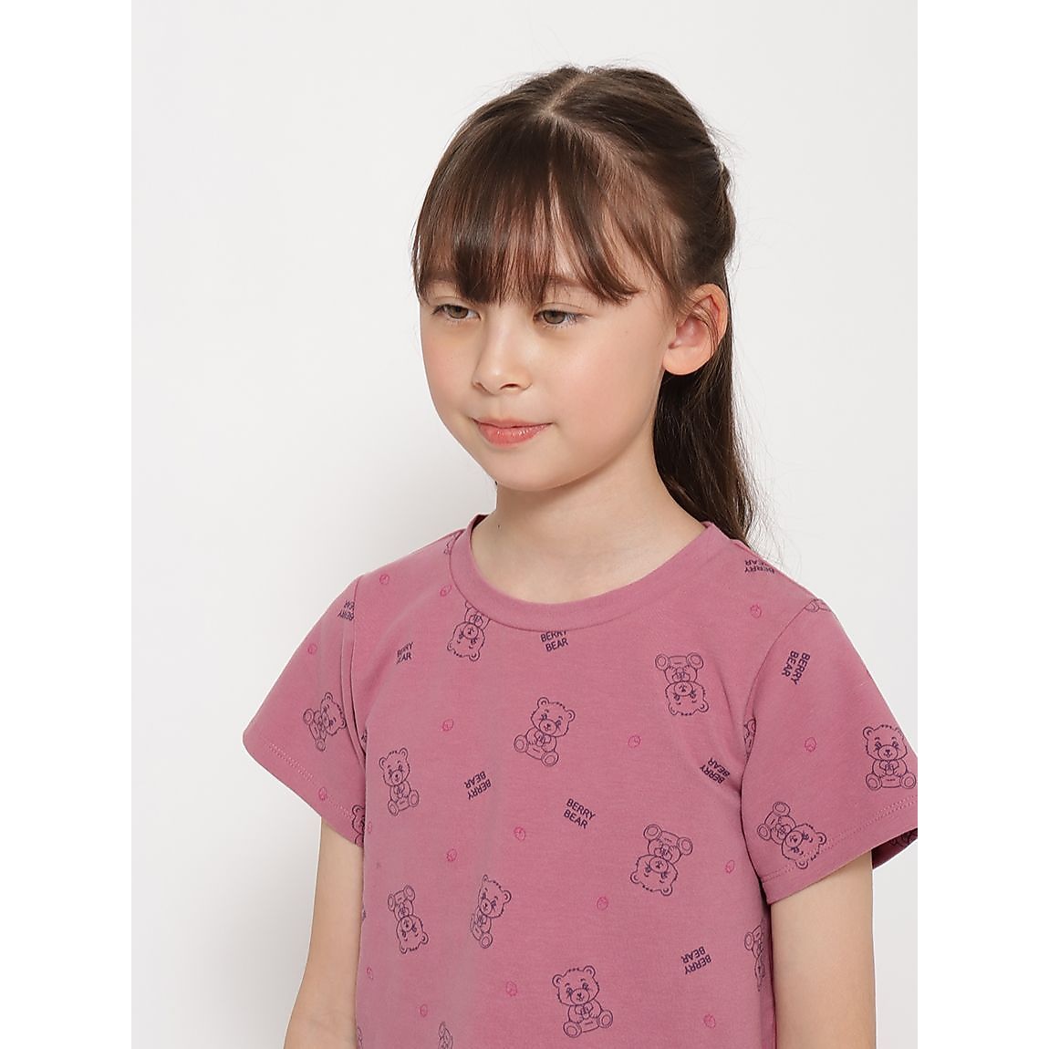 「Berry Bear」シリーズ クロップトTシャツ GIRLS