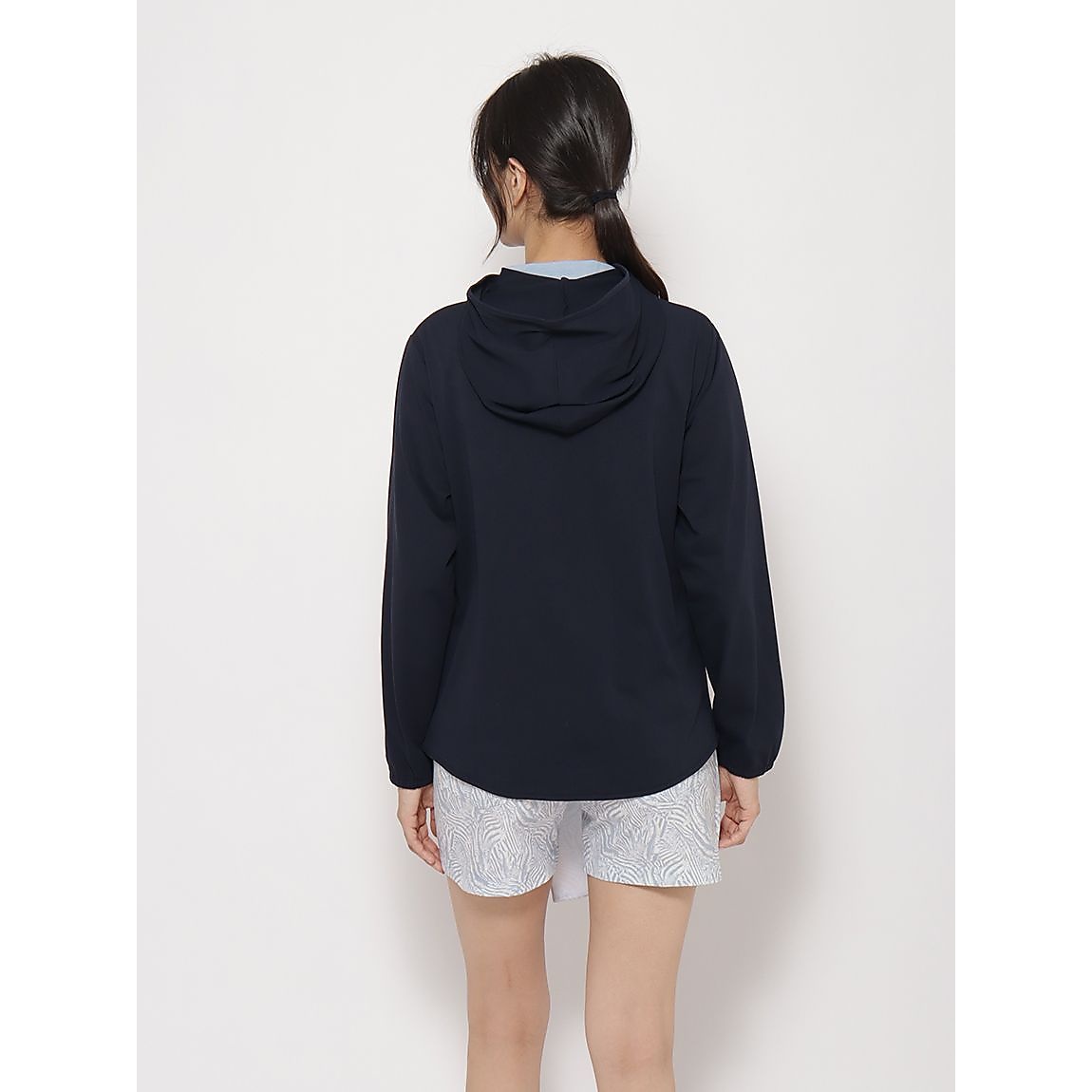 コットンタッチ天竺 for GOLF ジップフーディ LADIES