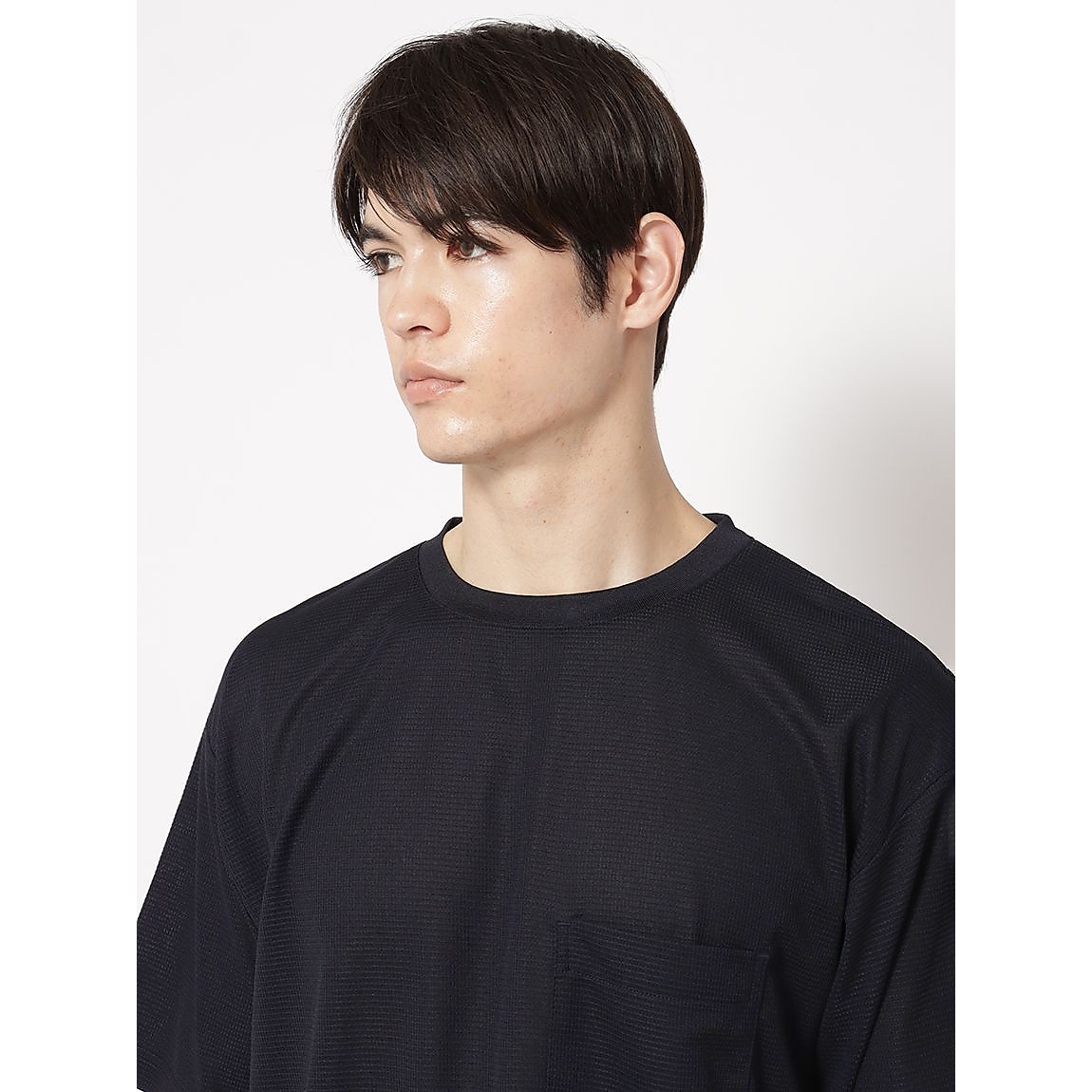 軽量ワッフルジャージ オーバーサイズTシャツ MENS