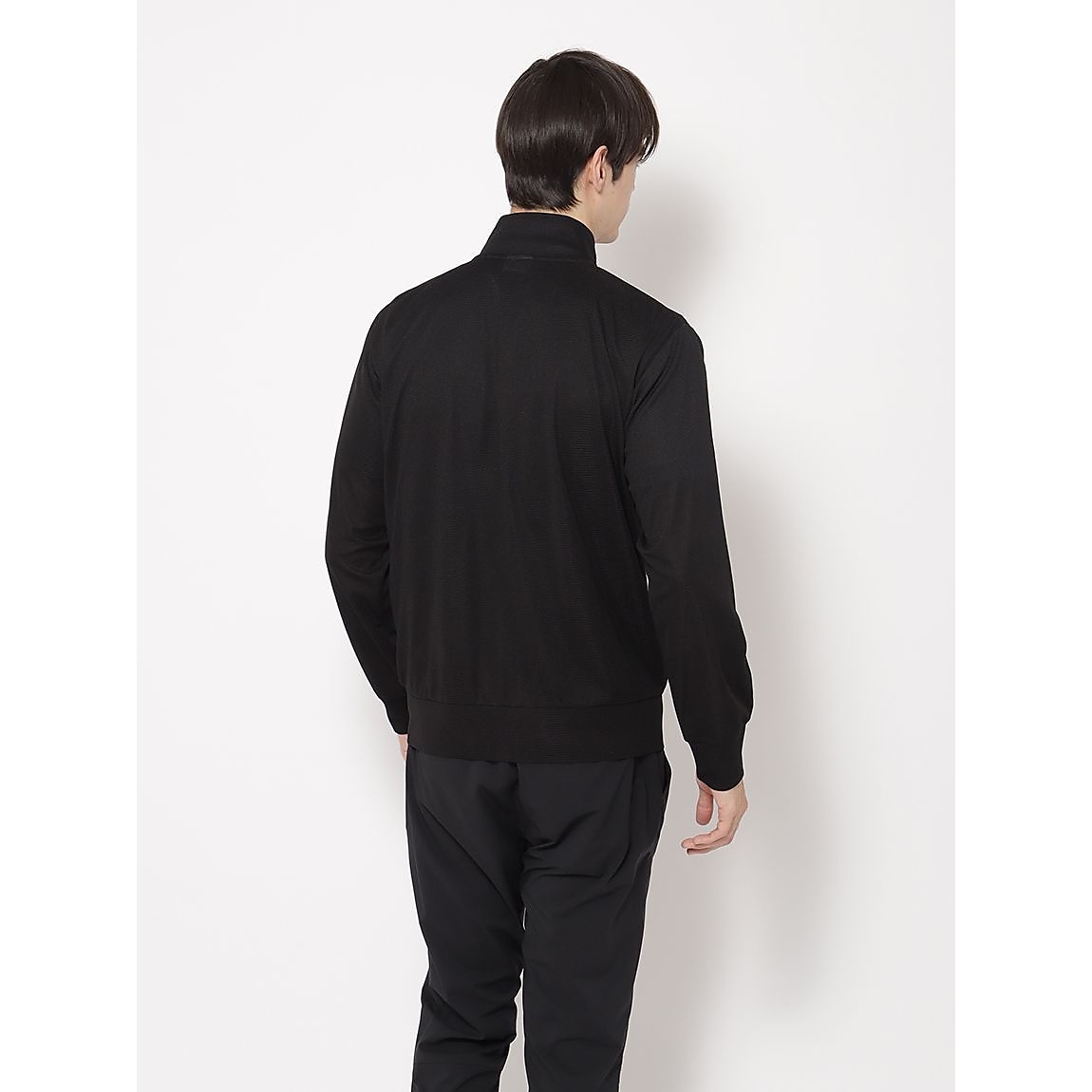 軽量ワッフルジャージ スタンドジップジャケットMENS