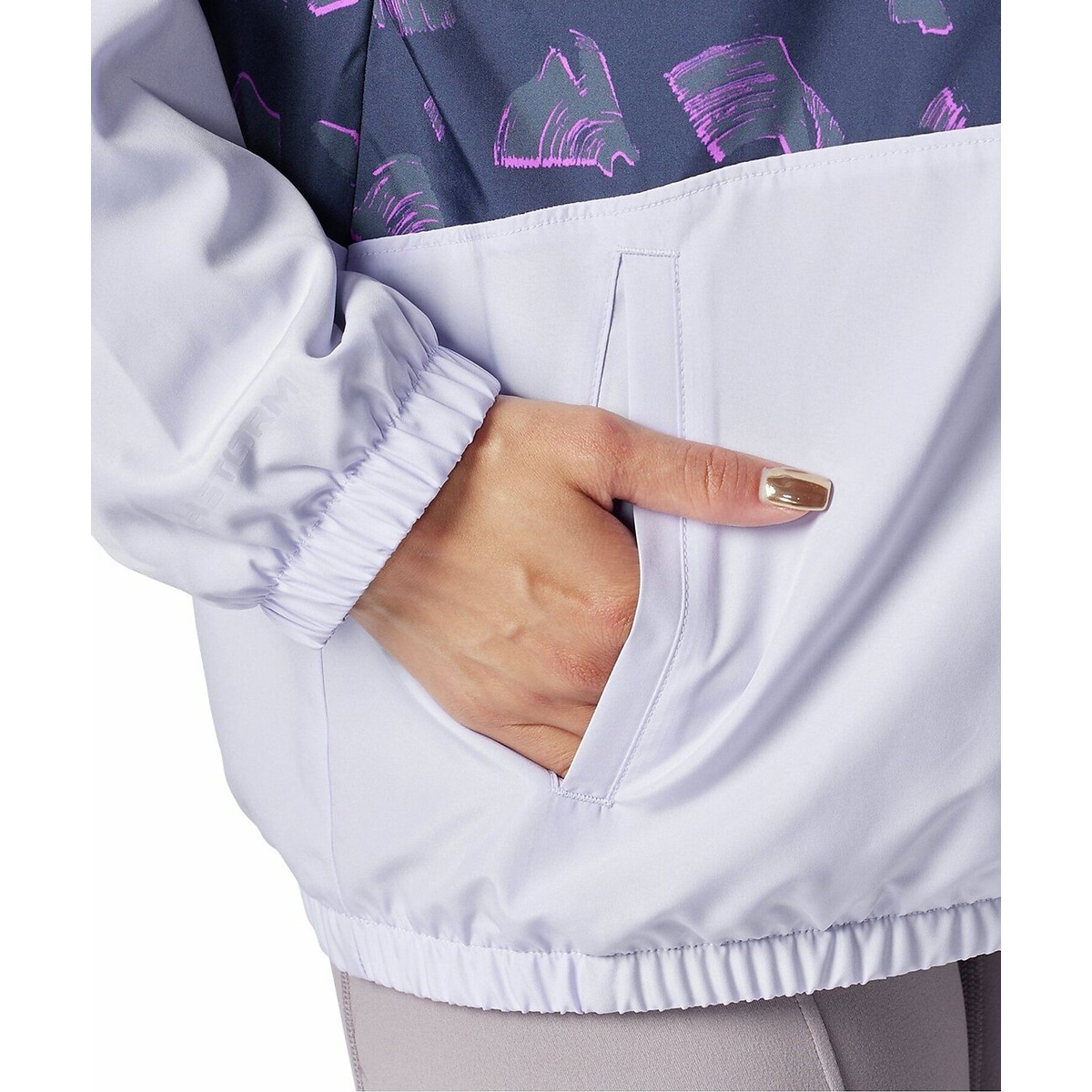 F24 UA TRICOT WOVEN FZ HOODIE