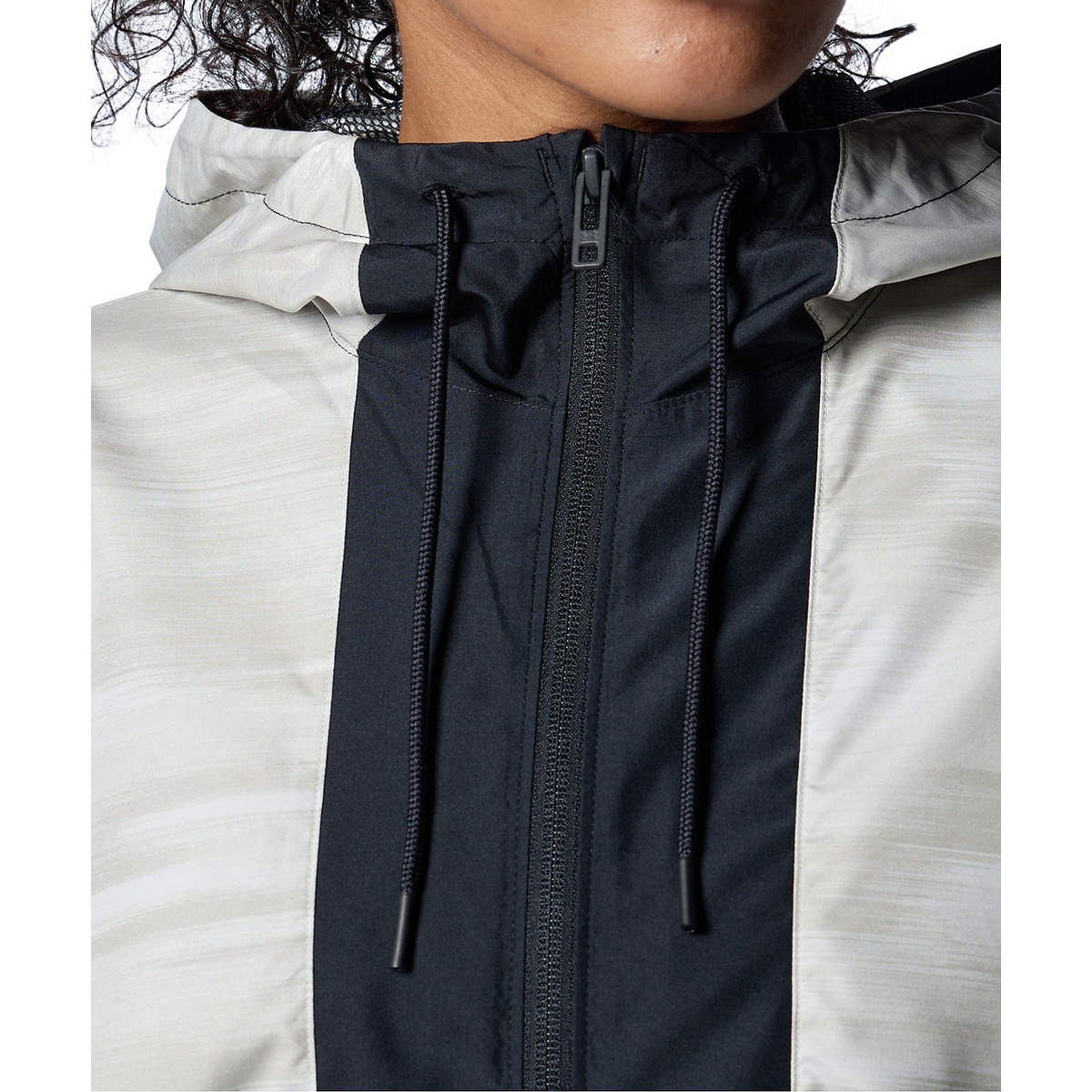 F24 UA MESH WOVEN FZ HOODIE