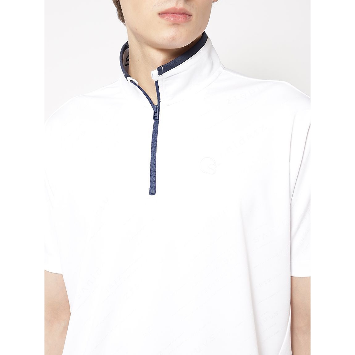 ポリエステルスムース for GOLF ロゴJQハーフジップ MENS