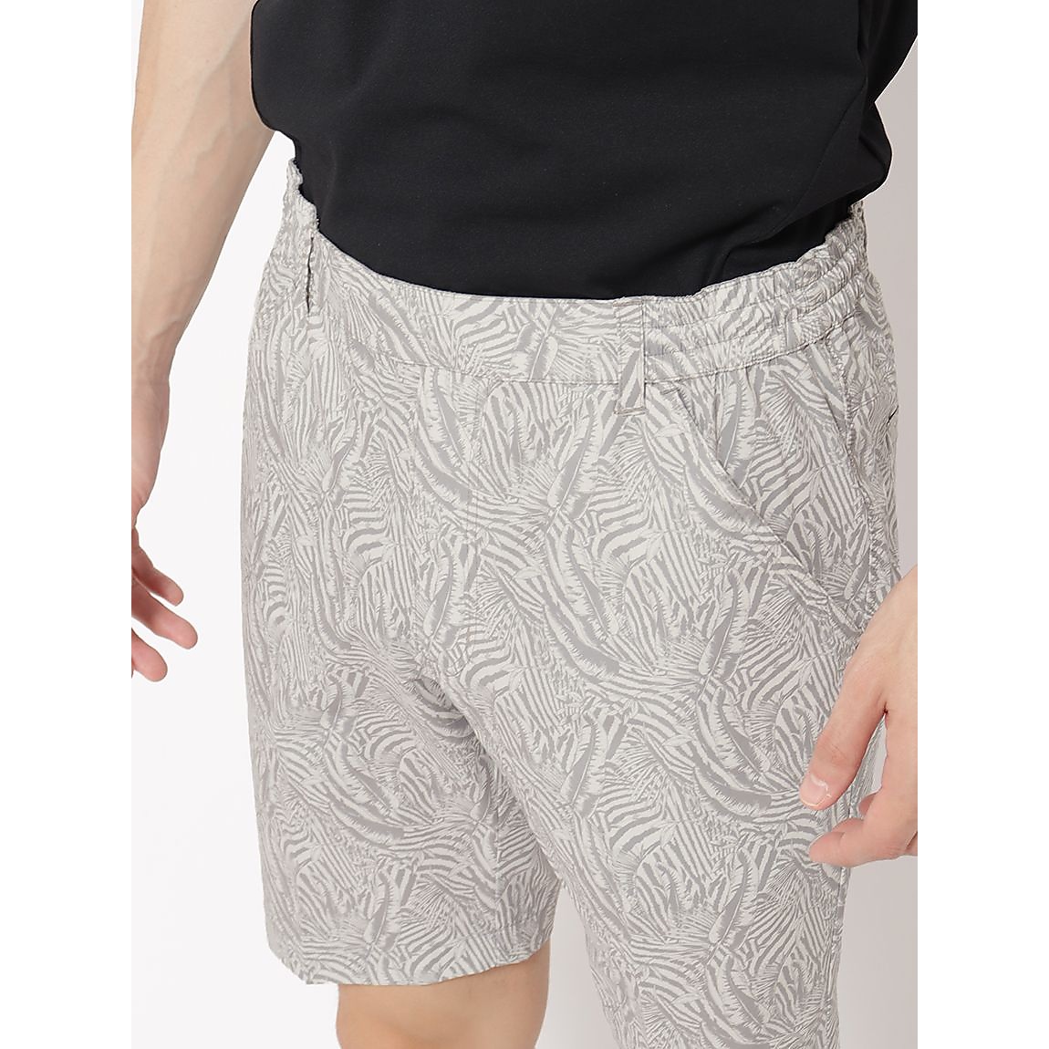 PEストレッチ for GOLF ボタニカルハーフパンツMENS