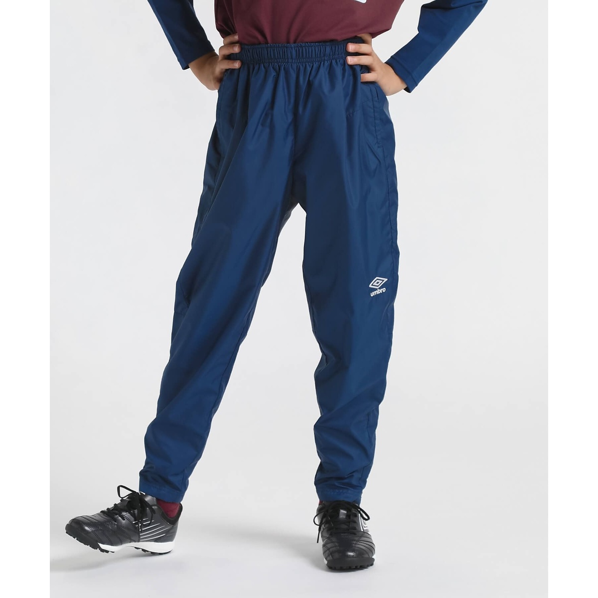 【THE THIRD by UMBRO】ジュニアラインドクロスパンツ