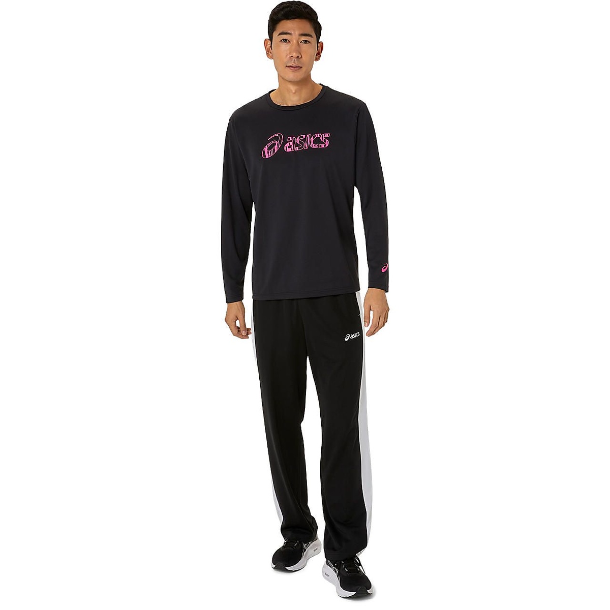 ドライビックロゴ長袖シャツ