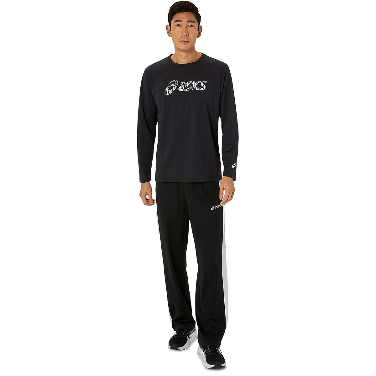 ドライビックロゴ長袖シャツ