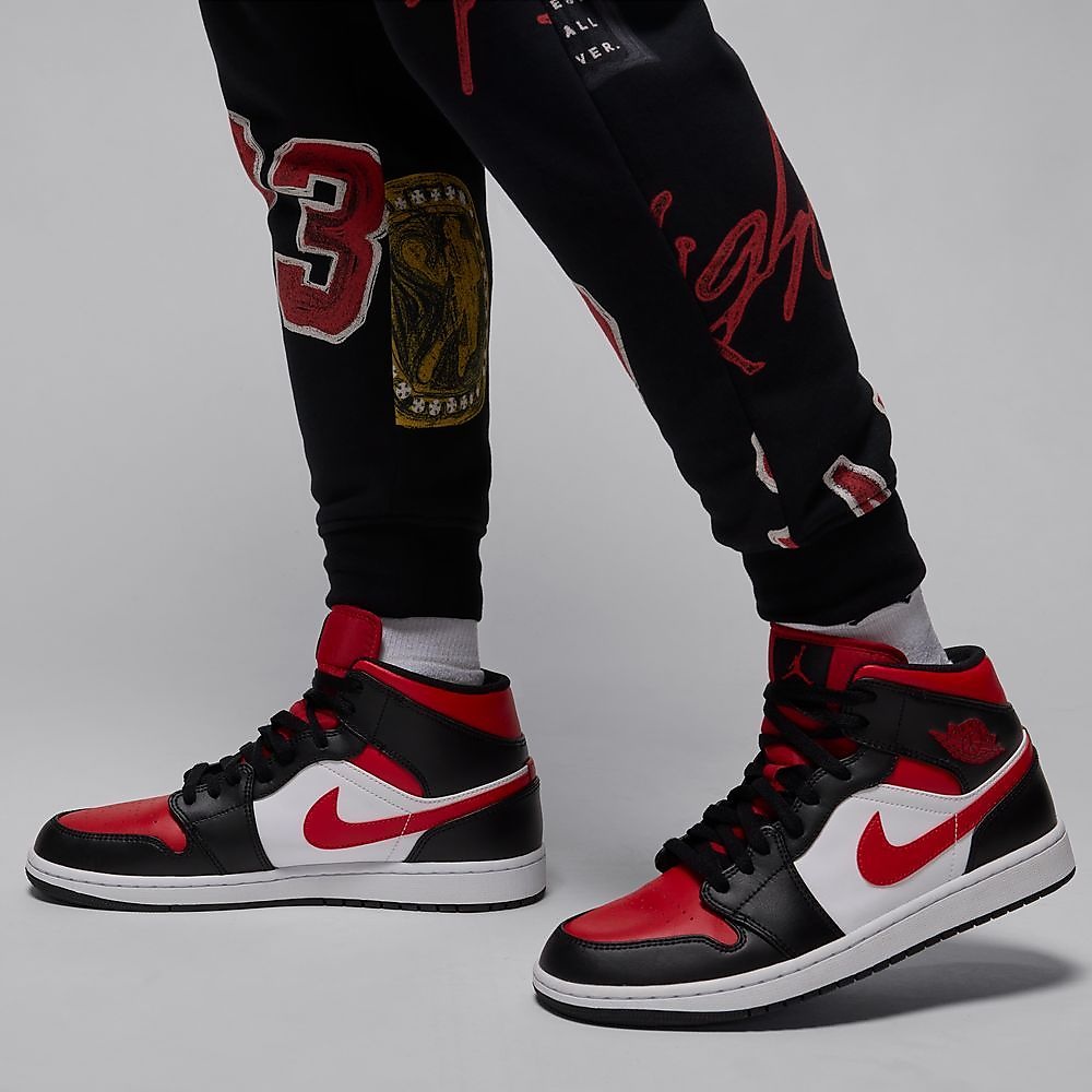 AS M J ESS AOP FLC PANT