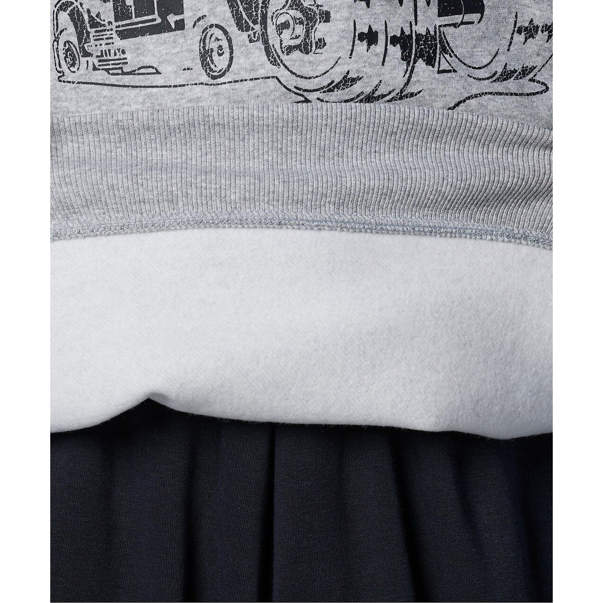 UA RIVAL FLEECE BL PRINTED