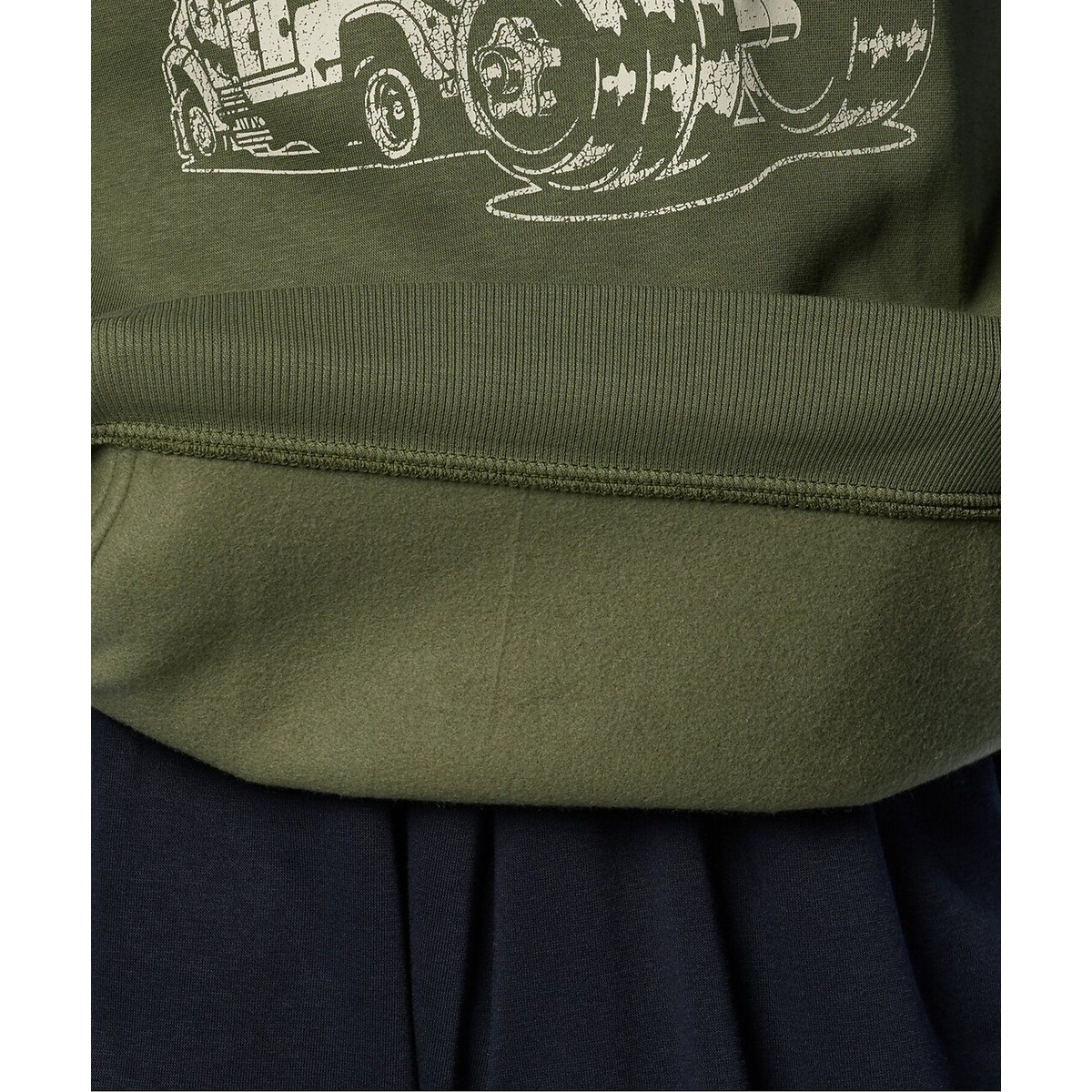 UA RIVAL FLEECE BL PRINTED