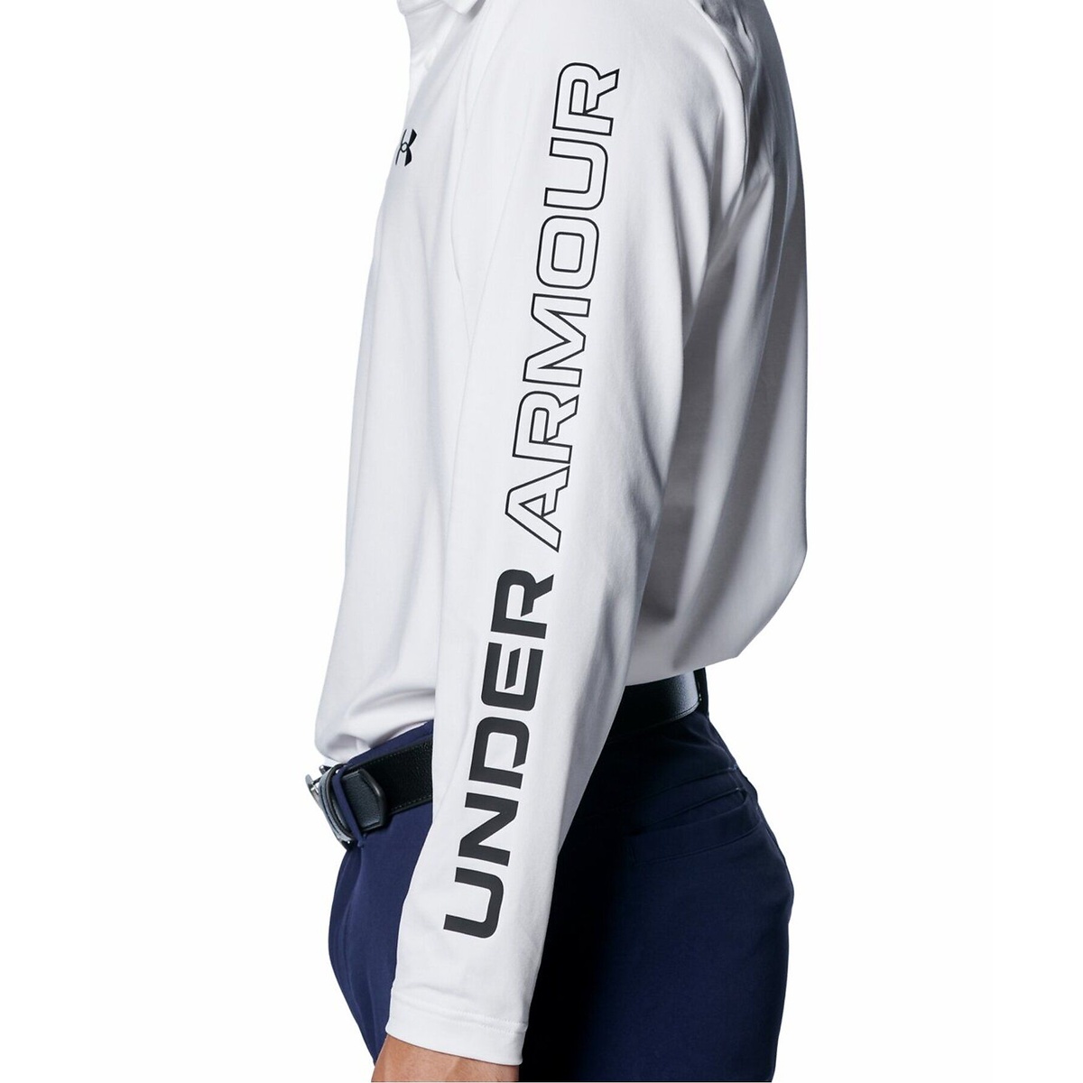 UA Playoff Wordmark LS Polo