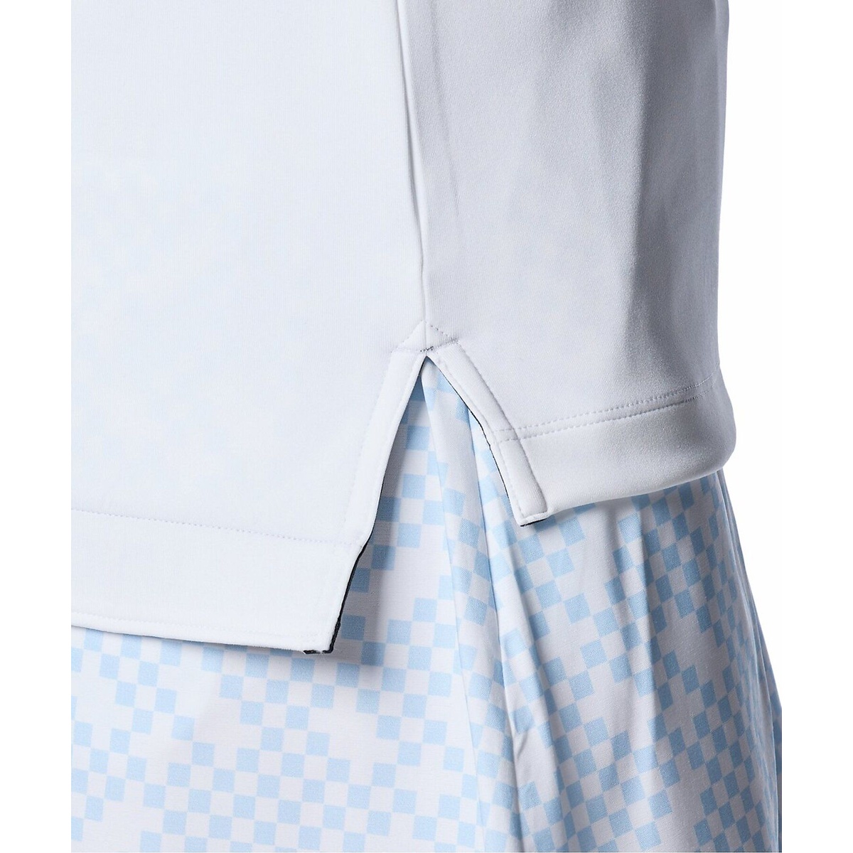 UA W Armour Knit LS Mock