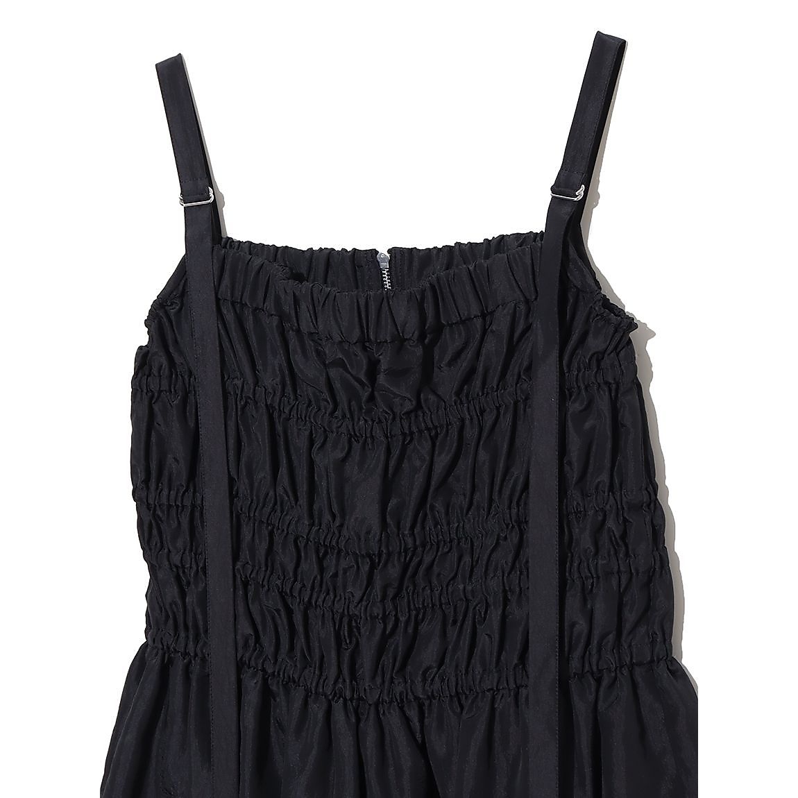 シャーリングワークワンピース