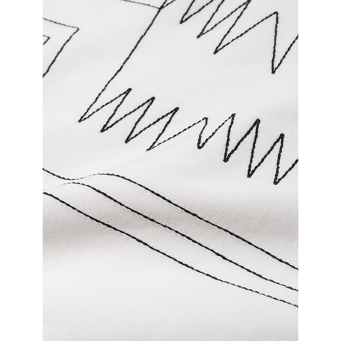 S/S Back EMB Tee (Unisex)