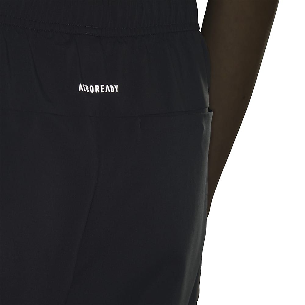 W ACTV ウーブンライトカプリパンツ