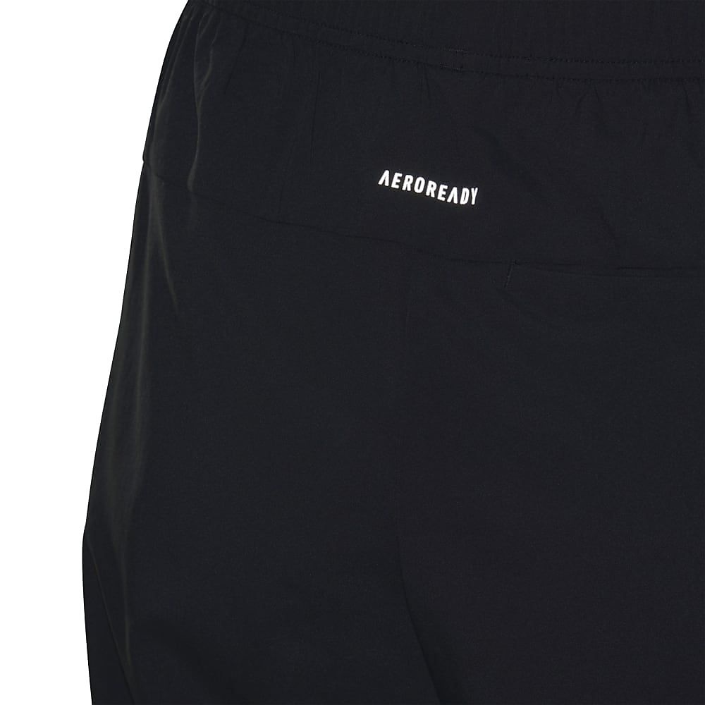 W ACTV ウーブンライトカプリパンツ