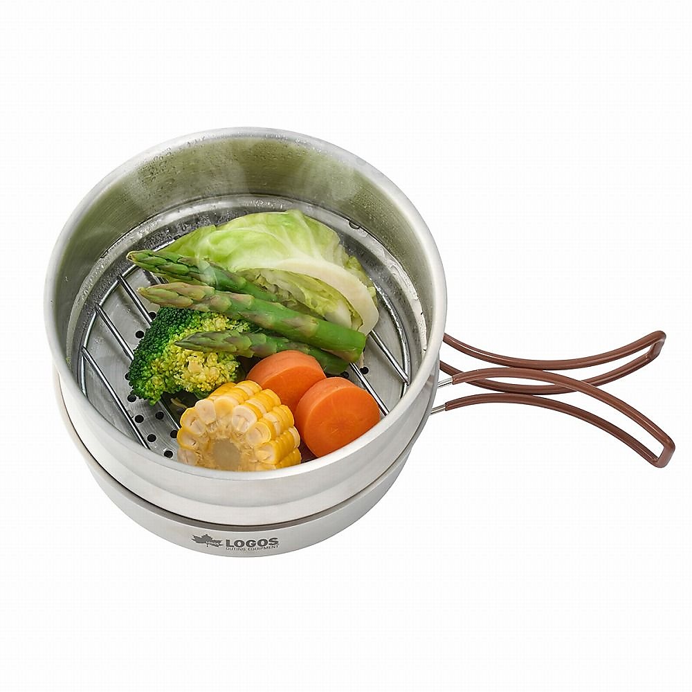 LOGOS アウトドア蒸し器