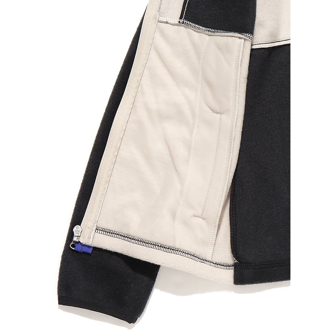 バックボールフルジップフリース