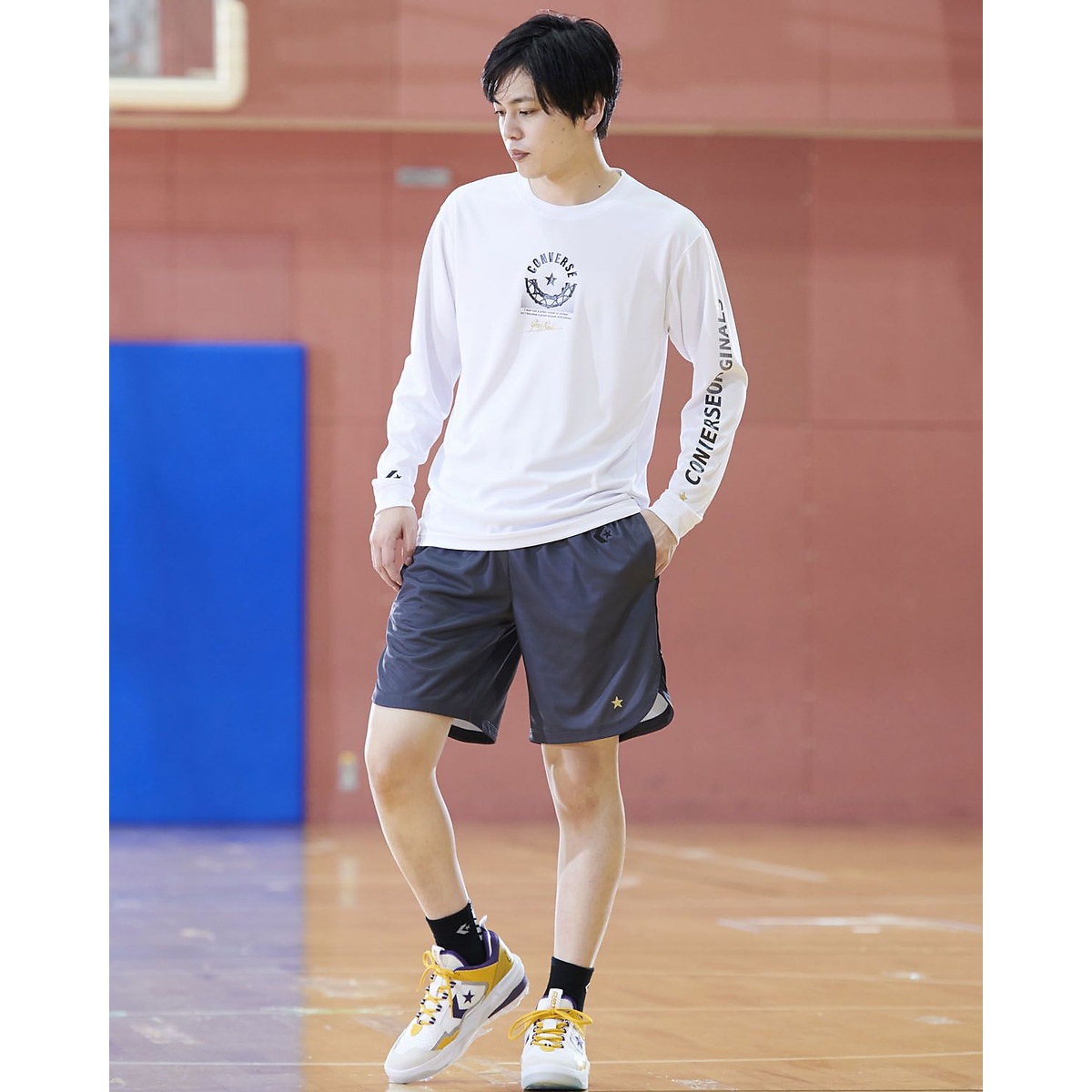 GSプリントロングスリーブシャツ(GS PRINT  LONG SLEEVE SHIRT)