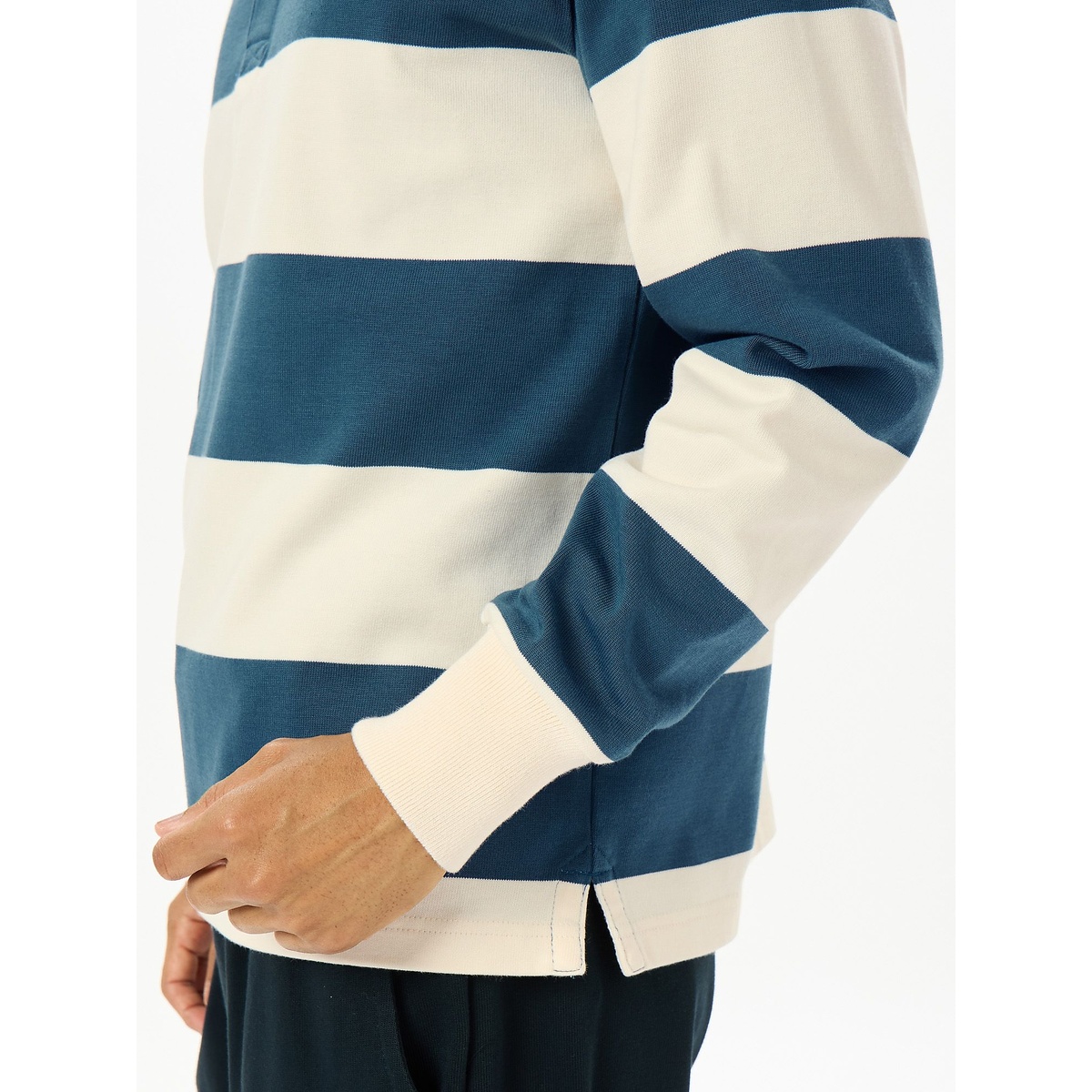 24F 4INCH STRIPE RUGBY JERSEY(4インチストライプラグビージャージ)