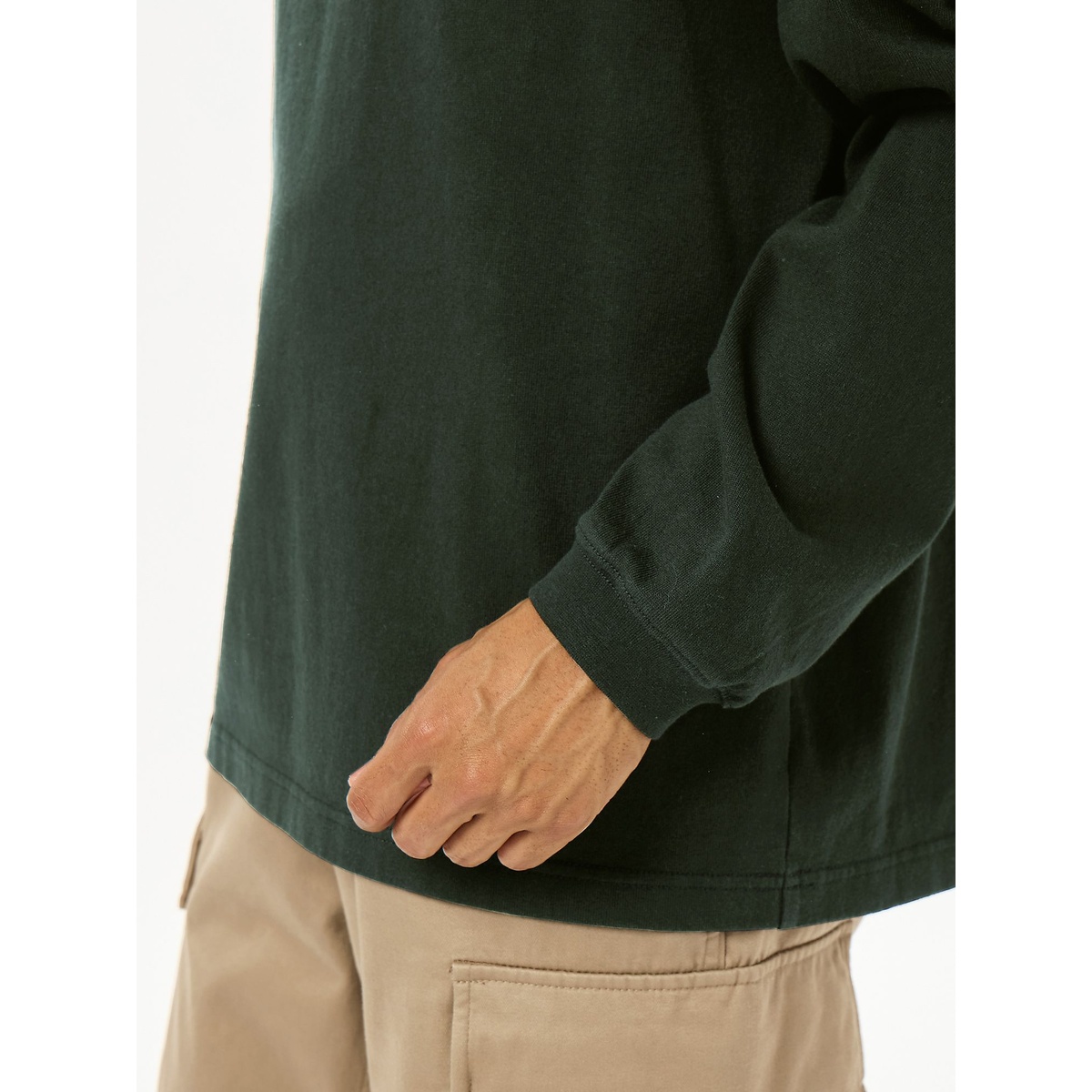 24F L/S HEAVY CREW POCKET TEE(L/Sヘビークルーポケットティー)