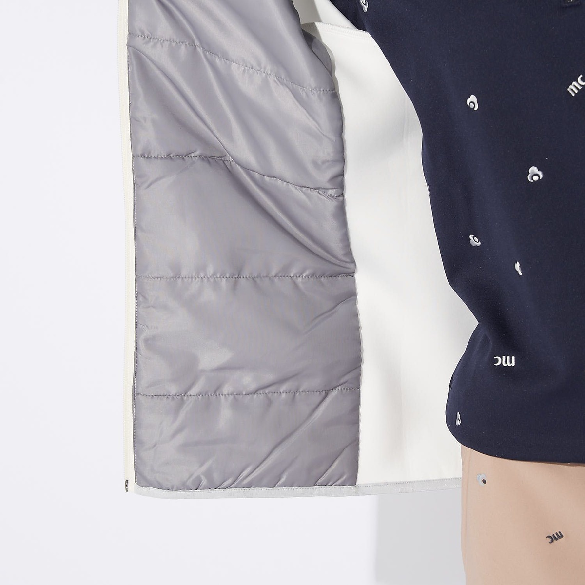 マリ.クレール ハイブリッドブルゾン