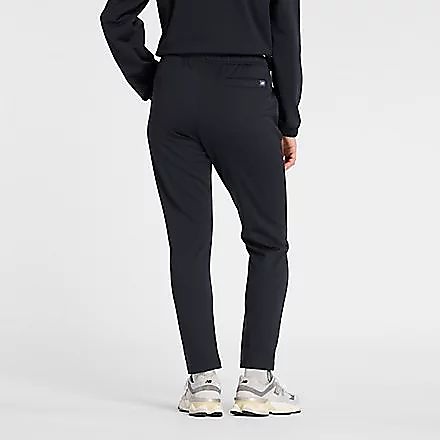 ブラッシュドダブルニットパンツ(テーパード)