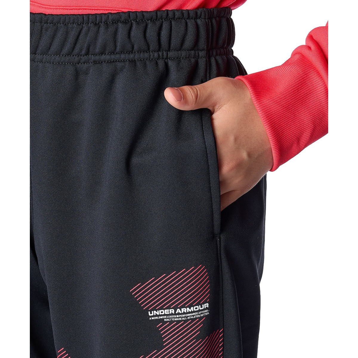 UA TECH TERRY BIG LOGO JOGGER PANTS