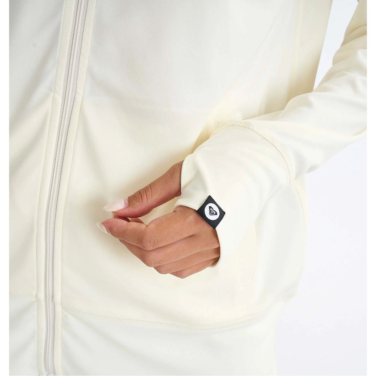 ARTSY FLORAL LOGO PARKA