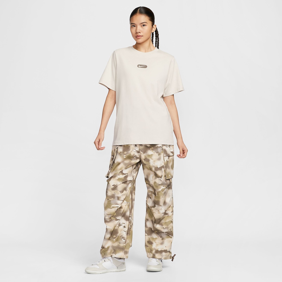 ナイキ ウィメンズ NSW クラブ S/S Tシャツ OC スウッシュ