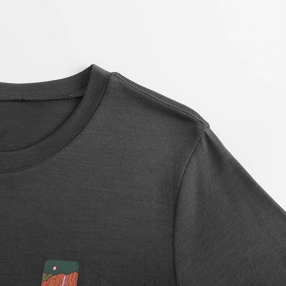 WOMENSトレッキング ウールTシャツ