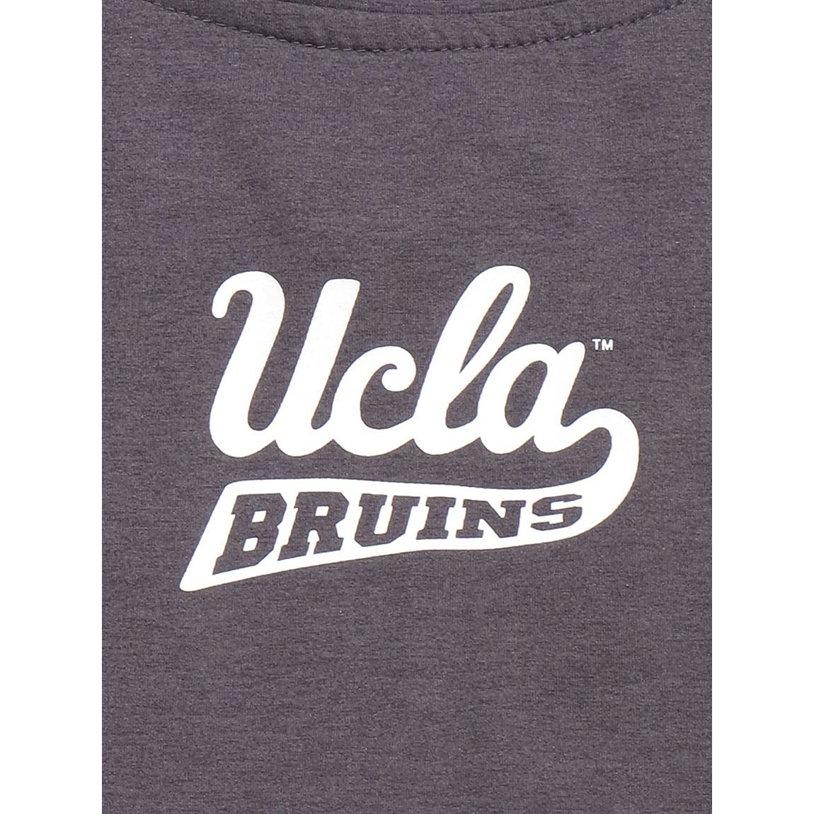 UCLAドライTシャツチャコール
