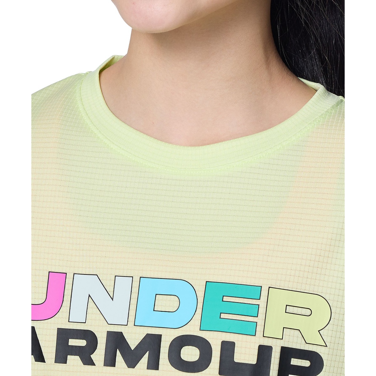 UA SPEED STRIDE BRANDED LOGO SHORT SLEEVE T-SHIRT