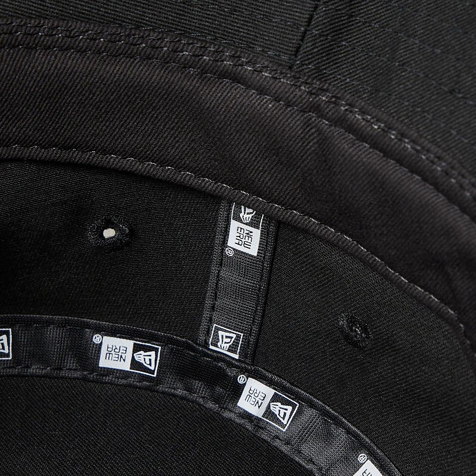 BUCKET-01 WOVEN PATCH BLK