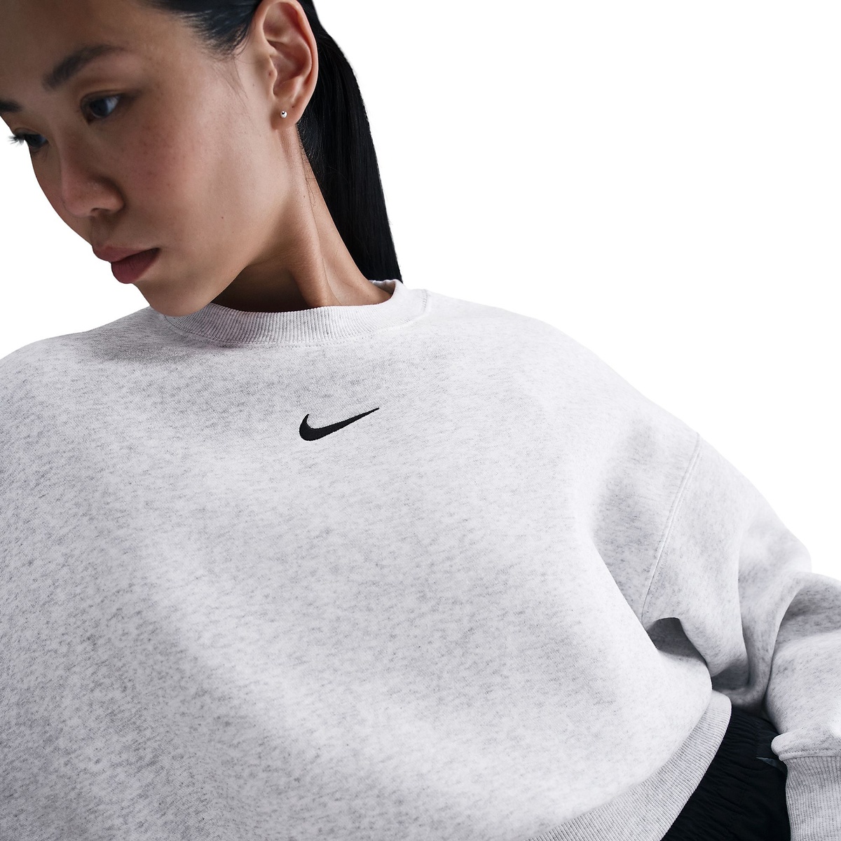 ナイキ ウィメンズ NSW フェニックス フリース L/S クルー OOS