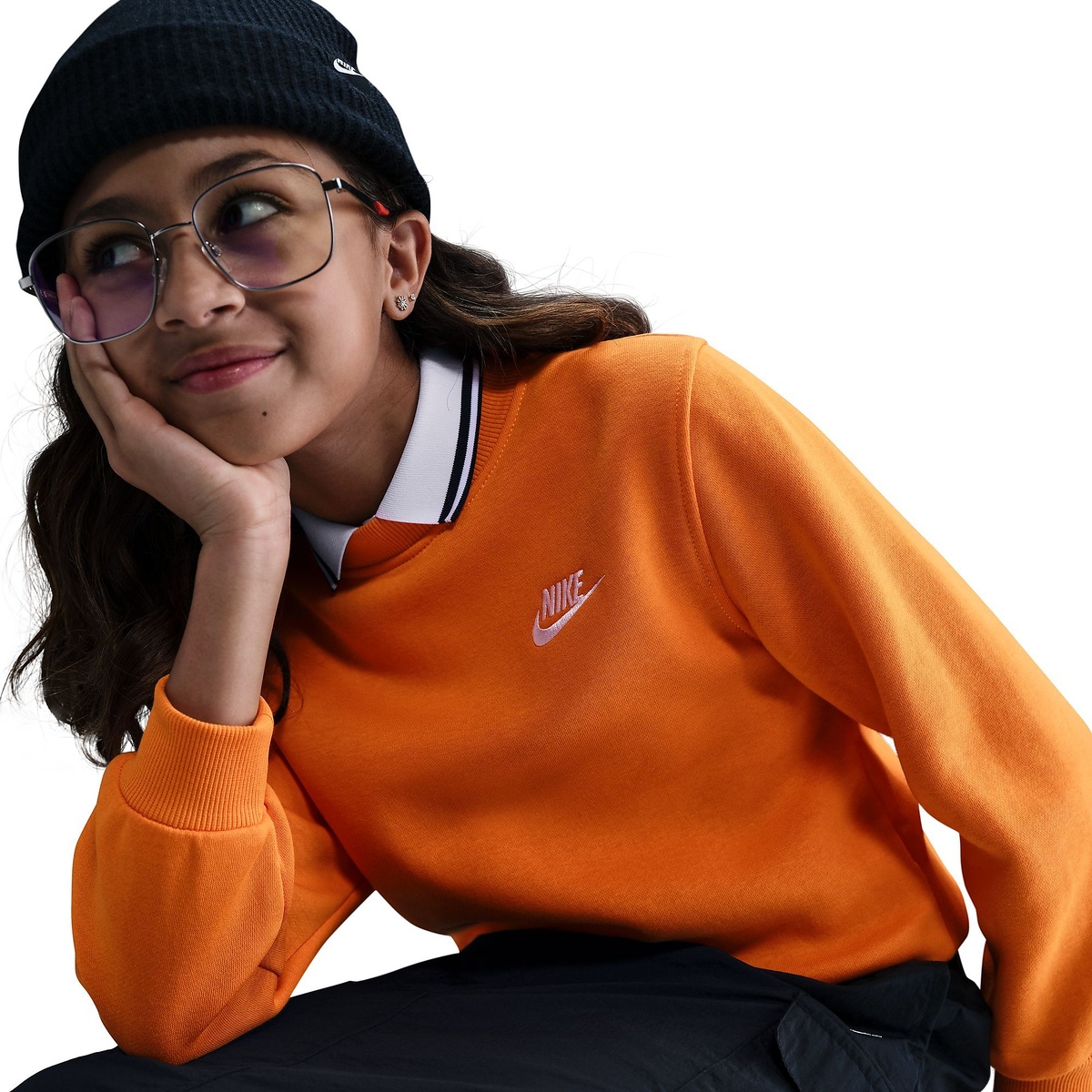 ナイキ YTH NSW クラブ LBR フリース L/S クルー