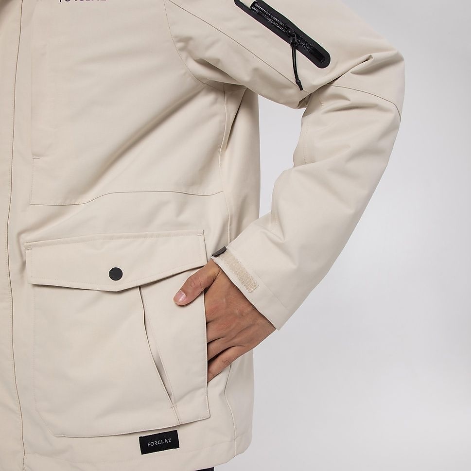 FORCLAZメンズダウンジャケット3WAY NH500 BEG