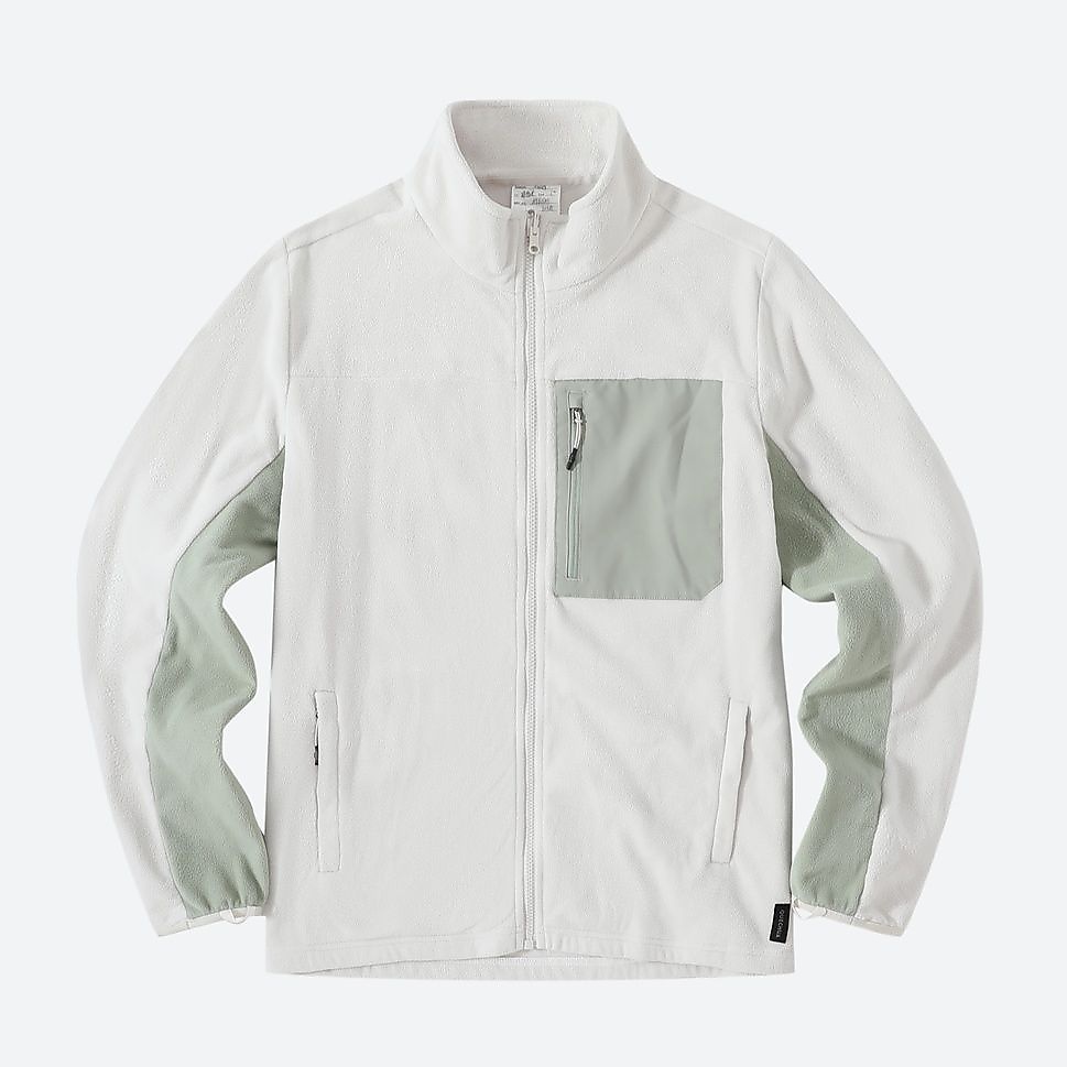 QUECHUAメンズジャケットウォーム3WAY NH500 BEG