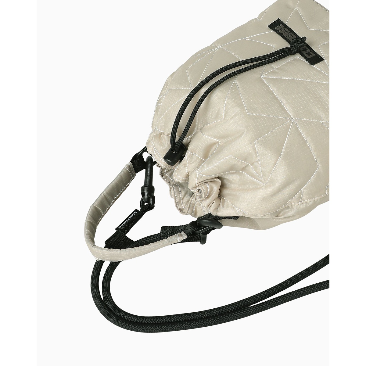 CS QUILT DRAWSTRING BAG