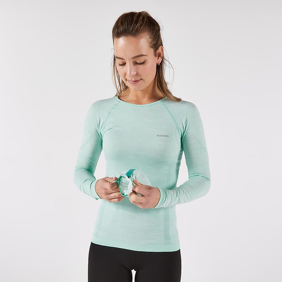 KIPRUNレディース ウィンドブレーカーRUN900 GRN